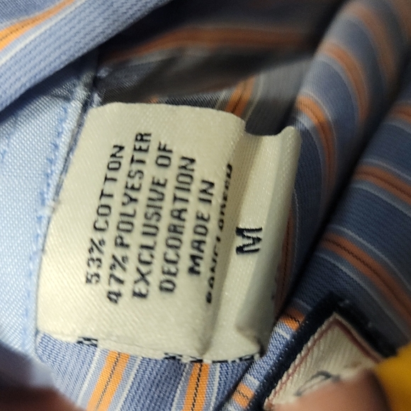 NWOT Men's izod dress shirt sz medium - Picture 5 of 6